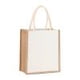 thumbnail image 4 of Bolsa de compras de yute de arpillera de asa de regalo de cumpleaños de boda de comestibles reutilizables JShteea  Para Estrenar, 4 of 8