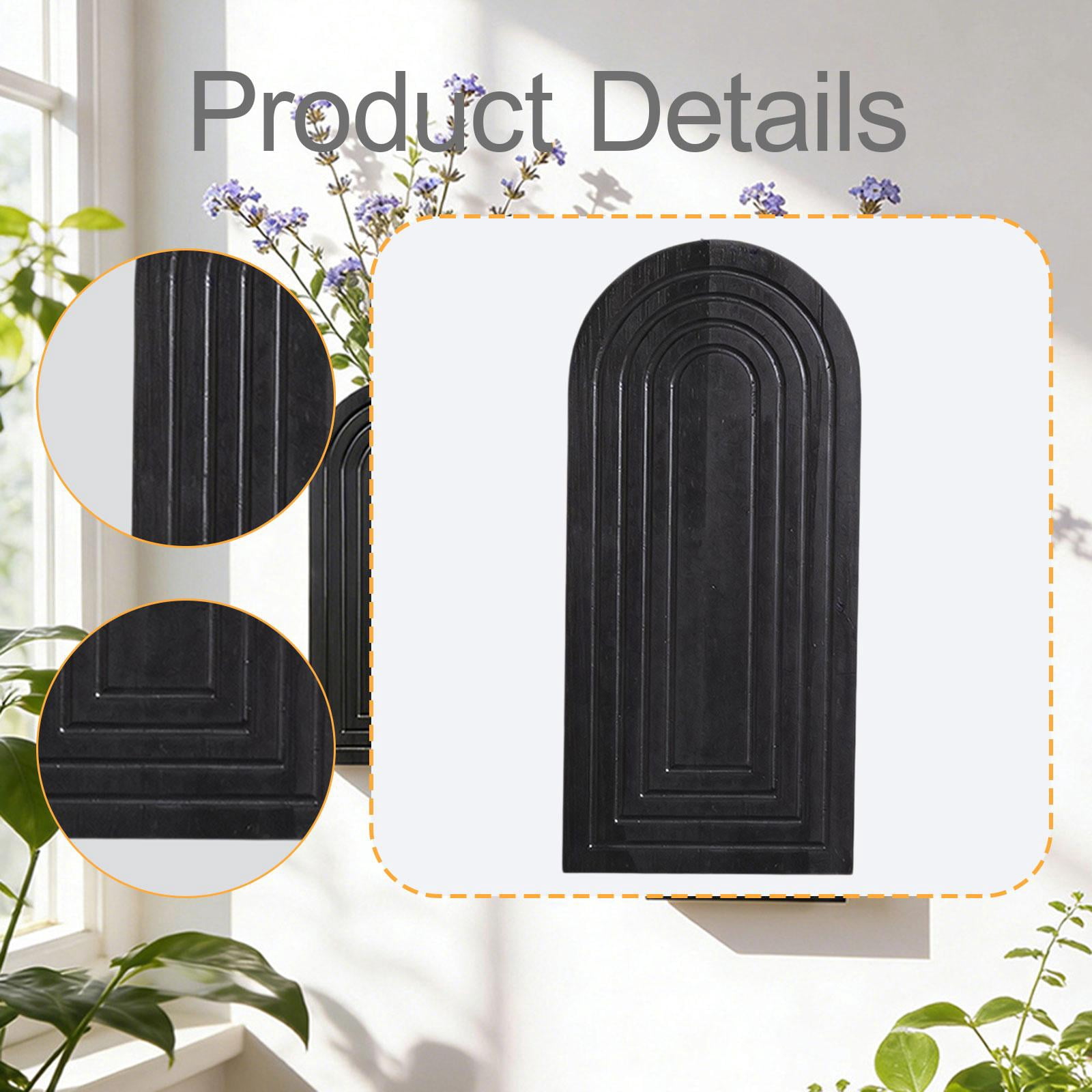 Aymzbd Wooden Wall Planter Vase Hanging Planter for Dining Room Kitchen Living Room