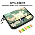 thumbnail image 2 of WOBOGO Cute Unicorn Green Pattern Expanding File Folder Letter Size Accordion Filing Organizer 13 Pocket Separate Organ Pocket, 2 of 7