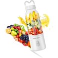 thumbnail image 2 of Mini licuadora para batidos, licuadora de frutas recargable portátil con USB, batido, jugo de frutas, licuadora portátil de 500 ml para deportes y viajes, sin Bpa TUNC Sencillez, 2 of 5