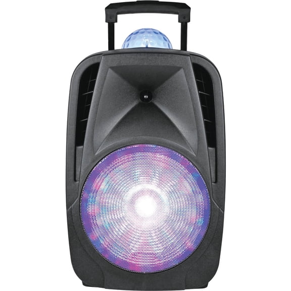 Supersonic Portable Bluetooth Speaker, Black, IQ-6112DJBT-BK