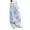 Light Blue, variant on Odeerbi 5-16 Years Kids Boys Girls Cargo Pants Athletic Sports Wide Leg Pants Spring Solid Color Loose Work Pants with Multiple Pockets