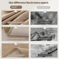 thumbnail image 4 of Rectangle Tablecloth Washable Wrinkle Resistant and Water Proof Table Cloth Decorative Linen Fabric Tablecloths for Dining Parties Kitchen Wedding and Outdoor Use (khaki, 55x87 in), 4 of 5