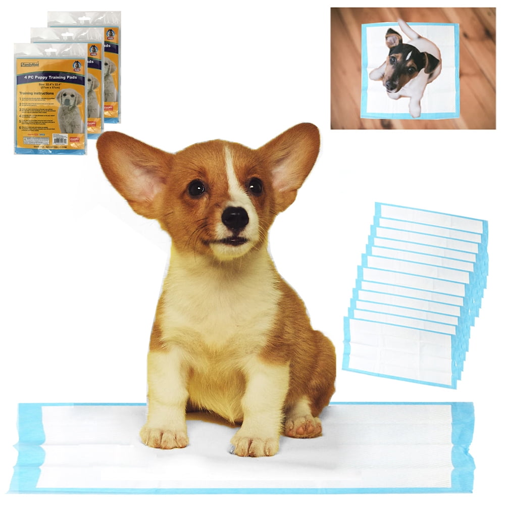 12 Pack Puppy Training Pads Premium Quilted 22.4" Dog Wee Wee Pee Pet