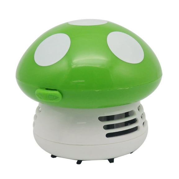 Mini Cartoon Mashroom Vacuum CleanerW1re1essDust Remover 2 Batteries Duster