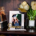 thumbnail image 4 of Graduation Photo Frame 2026 Vertical Wooden Design with Tassel and Cap Decor Tabletop Display for Graduation Gift Giving, 4 of 6