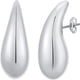 thumbnail image 1 of 1 par de pendientes de oro, 1 of 5