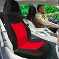 thumbnail image 4 of Universal Fit Car Seat Cover – Full Set of Automotive Car Seat Covers, Ultra-Modern Quilted Leatherette Seat Covers, Water-resistant Seat Protector for Cars, Trucks, SUVs and Vans, 4 of 10