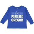 thumbnail image 3 of Inktastic Portland Oregon Biking Boys or Girls Long Sleeve Toddler T-Shirt, 3 of 5