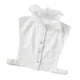 thumbnail image 3 of Blusa de Media Camisa Sunnimix Con Cuello falso desmontable para mujer blanco, 3 of 8