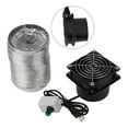 thumbnail image 3 of Dreamhall Smoke Absorbers Fume Extractors Fan Pipe Duct Exhuast Fan Usb Adjustable Speed Welding Fume Absorbers Smoke-Generating Tool,Fan plus 3 m pipe, 3 of 9