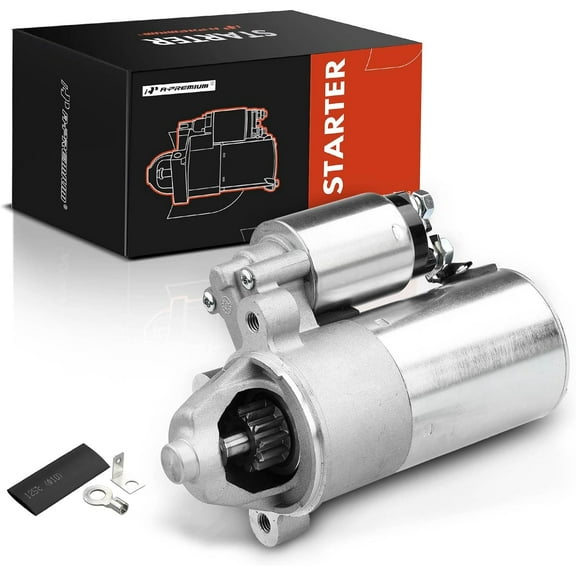 A-Premium Starter Motor Compatible with Mercury & Ford Models - Sable 2000-2004, Taurus 2000-2007, 3.0L, 12V 1.5KW 12 Teeth Clockwise, Replace# YF1Z11002AA, YF1Z-11002-AA