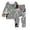 00-Grey216, variant on Byoo Glow Halloween Tracksuit Set for Girls Round Neck Full Skeleton Print Long Sleeve Homewear Set Indoor Nightwear Set,Hot Pink