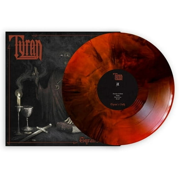 Tyran - Tyran's Oath - Orange/Black Marble - Music & Performance - Vinyl