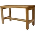 thumbnail image 3 of Banc de Douche / Extérieur Rectangulaire Compact en Teck Finition Naturelle, 3 of 3
