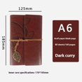 thumbnail image 3 of Diary / Notebook 18 cm - Retro Leather - Brown Brown, 3 of 4