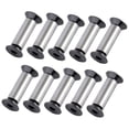 thumbnail image 2 of AMLESO 10 Pieces Flat Head Screw Rivet DIY Knife Handle Studs Knife Making Handle Bolt, 2 of 8