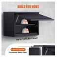 thumbnail image 3 of Metal Wall Cabinet - Adjustable Shelf, 30.3"x12.5"x19.7", 120lbs Capacity - Heavy Duty Steel Storage Locker for Garage, Workshop, Office, 3 of 6