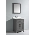 thumbnail image 5 of Vanity Art 30 inch single sink bathroom vanity set with super white engineered marble top., 5 of 9