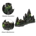 thumbnail image 4 of Unique Bargains Aquarium Landscape Mountain Decoration Artificial Aquatic Terrariums Stone Gray Green 5.51", 4 of 7