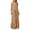 Khaki, variant on DGMIOCS Women's Backless Sleeveless Maxi Dress Oversized Duster Coat Style Long Dress with Spaghetti Straps for Everyday Versatile Wardrobe Coffee S