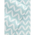 thumbnail image 6 of 4-Piece Light Blue Chevron Printed Bed Sheets Set for Twin Size Bedding by Comfort Canopy, 6 of 11