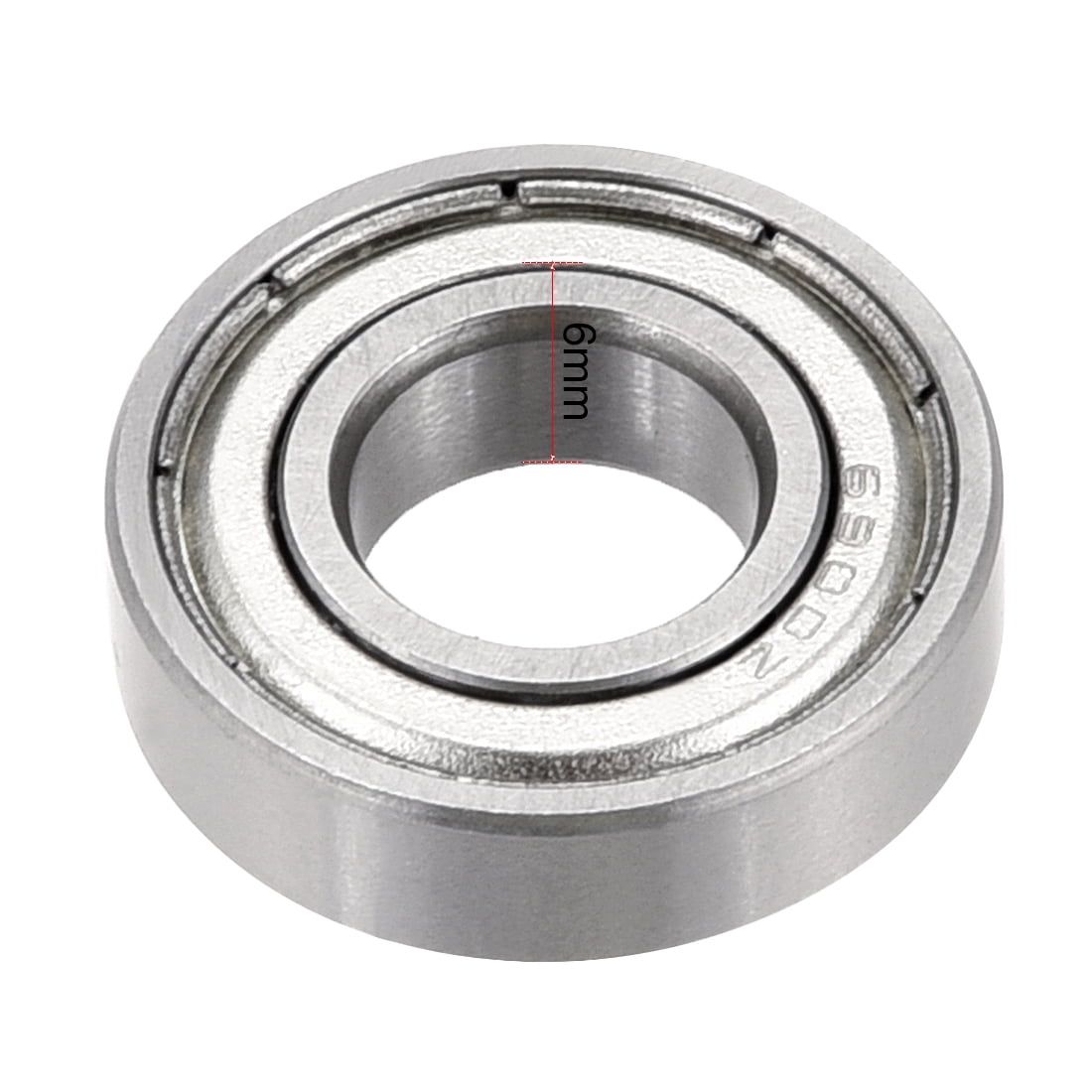 10mm*22mm*6mm 5PCS 6900ZZ Deep Groove Metal Double Shielded Ball Bearing