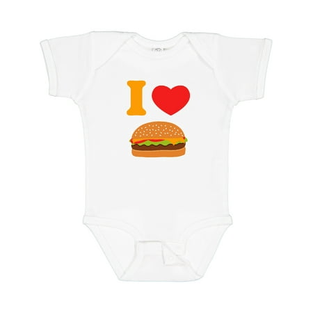 

Inktastic I Love Cheeseburgers Gift Baby Boy or Baby Girl Bodysuit