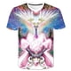 thumbnail image 1 of Camiseta con estampado 3D de Pokémon para niño y niña, ropa informal de Pikachu de dibujos animados, a la moda, de 3 a 14 años, novedad de verano qym unisex, 1 of 2