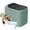 Green, variant on Countertop Ice Maker, Portable Ice Machine, Self-Cleaning, Basket and Scoop, 6mins Quicklce Making, 33lbs/24Hrs,2 Sizes of Bullet Ice,for Home,Kitchen,Party,Green