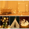 thumbnail image 5 of 33FT 100 LED Star String Lights Plug in Christmas Lights Waterproof Twinkle Fairy Lights with 8 Modes for Indoor Outdoor Home Garden Party Wedding Christmas Tree, 5 of 7