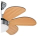 thumbnail image 2 of Ventilador de Techo Hunter Sprint Níquel Cepillado con luz 30 Pulgadas, 2 of 5