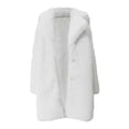 thumbnail image 4 of Long Sleeve Jacket Elegant Shawl Collar Winter Coat Warm Plus Size Outerwear Soft, 4 of 5