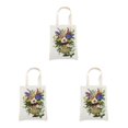 thumbnail image 3 of Wosthever Bolsa de lona Bolsa de pintura Bolsa de compras Multicolor Mano de obra fina Reutilizable De larga duración Exquisito 006-2835 Type1 NO1, 3 of 6