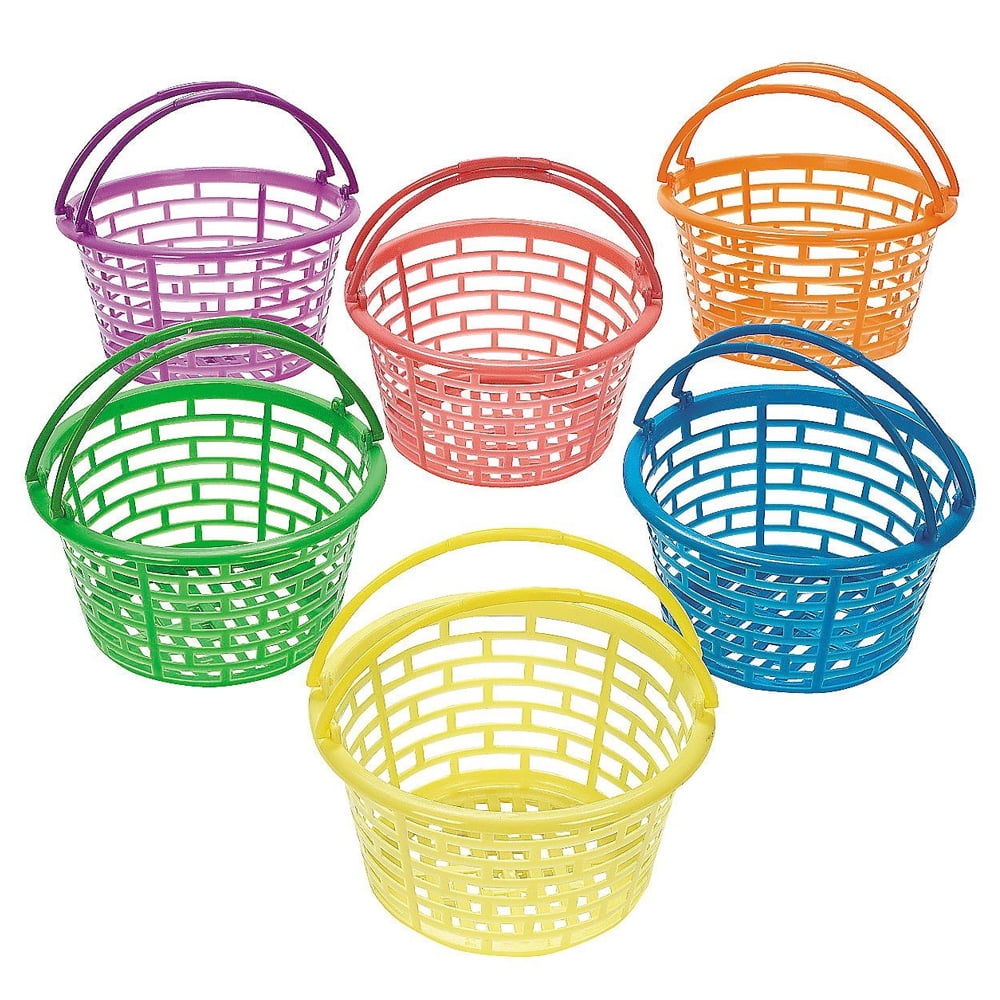 12 Plastic Easter Baskets For Kids Fill Them With Cool Toys, Candies