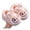 Pink, variant on GobdXE Cute Cartoon Animal Kids Fuzzy Closed Back Slippers Warm Indoor House Slippers for Home Wear Size:14.5-16Years