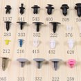 thumbnail image 6 of OFFIGAM 1Pack Plastic Screws Push Pins Bumper Clips Fastener Rivet Clips Assorted Color for Work, 6 of 11