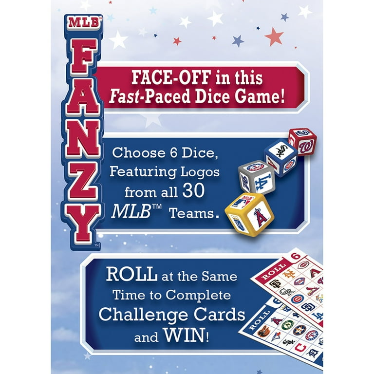 MasterPieces Family Game - MLB League Fanzy Dice Game - Walmart.com
