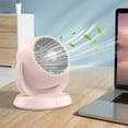 thumbnail image 3 of Fwttom Cooling Fan - Quiet Small Water Cooling Desk Fan, Multi-Function Portable USB Fans That Blow Cold Air, Fan for Bedroom Home Office, 3 of 5