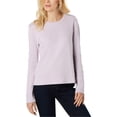 thumbnail image 1 of French Connection Womens Le Sweatshirt, Purple, Medium, 1 of 1