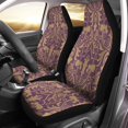thumbnail image 2 of RYLABLUE Set of 2 Car Seat Covers Damask For Universal Auto Front Seats Protector Fits for Car,SUV Sedan,Truck, 2 of 5