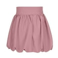 thumbnail image 4 of Womens Ruffle Mini Skirts Waisted Skorts High Ruffled Mini Skort Layered Pleated Skirts Party Dress Style Celeb Dancing Party Skirt Y2K Streetwear, 4 of 6