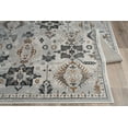 thumbnail image 2 of LaDole Rugs 3x5 ft Classic Premium Area Runner Rug | Boho Small Carpet For Entry Way, Hallway, Home Office, Entrance Indoor Floor Décor | Blue Grey, 2 of 4