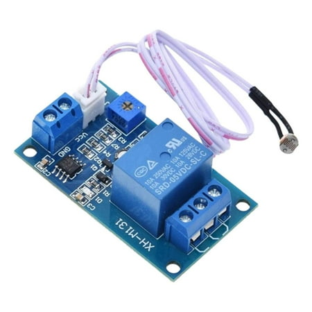 Wmool XH-M131 otoresistor Module 5V-24V Relay Light Control Sensor Detection