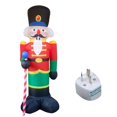 thumbnail image 1 of Giant Inflatable LED Nutcracker Soldier for Any Occasion - 2.4m Polyester Model_Perfect Gift, 1 of 5