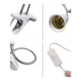 thumbnail image 3 of Cabezal de lámpara universal NQ lámpara de acento para plantas con interruptor Extensión lámpara de mesa Portalámparas Regulación europea Clip para cabezal de lámpara 2 cabezales, 3 of 4