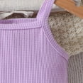 thumbnail image 4 of JAJAHO Toddler Baby Girl Clothes 2 Piece Skirt Sets Summer Outfits Spaghetti Strap Cropped Tank Tops And Pleated Skirts Fashion Clothing 0-4T Soft Outfit, 4 of 6