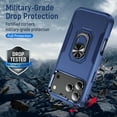 thumbnail image 4 of ELEHOLD Case for iPhone 17 Pro Max, Magnetic Car Mount Compatible Shockproof Military Grade Case with Kickstand and Screen Protector,E, 4 of 9