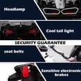 thumbnail image 6 of JoyWheels 24V Go Cart  for Kids,Licensed BMW Drift Cart with 400W Powerful Motor, Electric Ride on Go Kart for Kids Age 6+,8 mph,White, 6 of 9