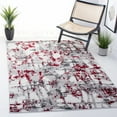thumbnail image 2 of SAFAVIEH Skyler Langston Distressed Area Rug, Grey/Red, 6' x 9', 2 of 8